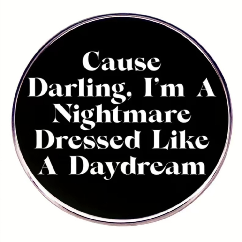 Blank Space Lyrics Taylor Swift Pin + Stickers